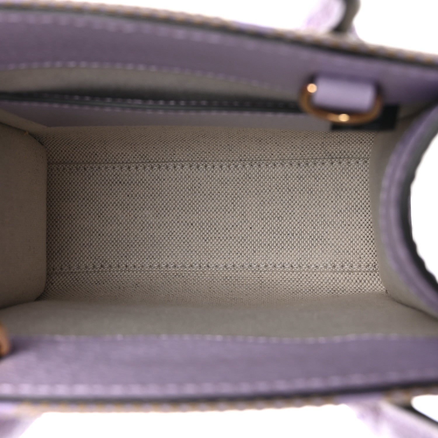 Gucci Monogram Jumbo GG Textured Dollar Calfskin Mini Tote Bag Beige Lapis 5 of 10