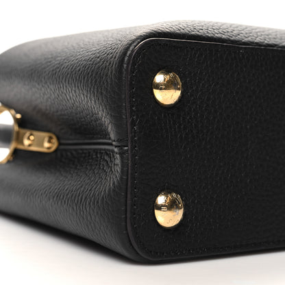 Louis Vuitton Taurillon Capucines BB Black 8 of 9