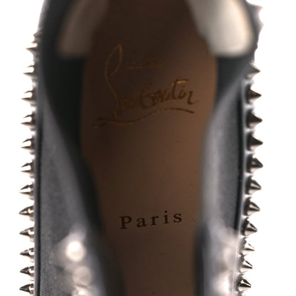 Christian Louboutin Nappa Out Line Spike Lug 100 Boots 38.5 Black 8 of 8