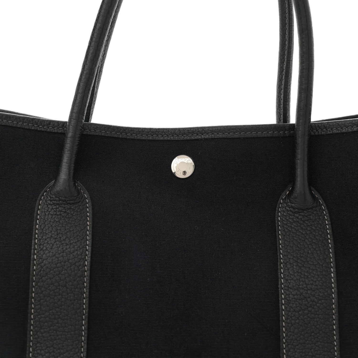 Hermes Toile Negonda Garden Party Tote 36 MM Black 7 of 14