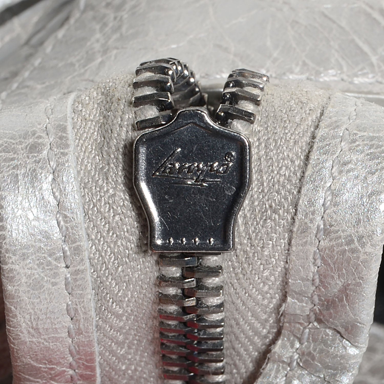 Balenciaga Agneau City Metallic Silver Hardware 10 of 11
