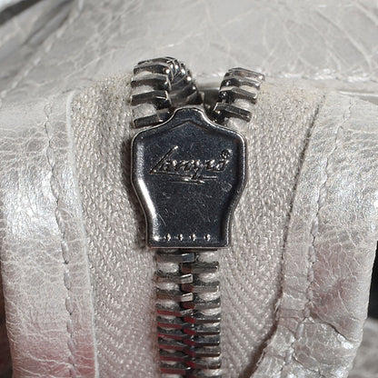 Balenciaga Agneau City Metallic Silver Hardware 10 of 11