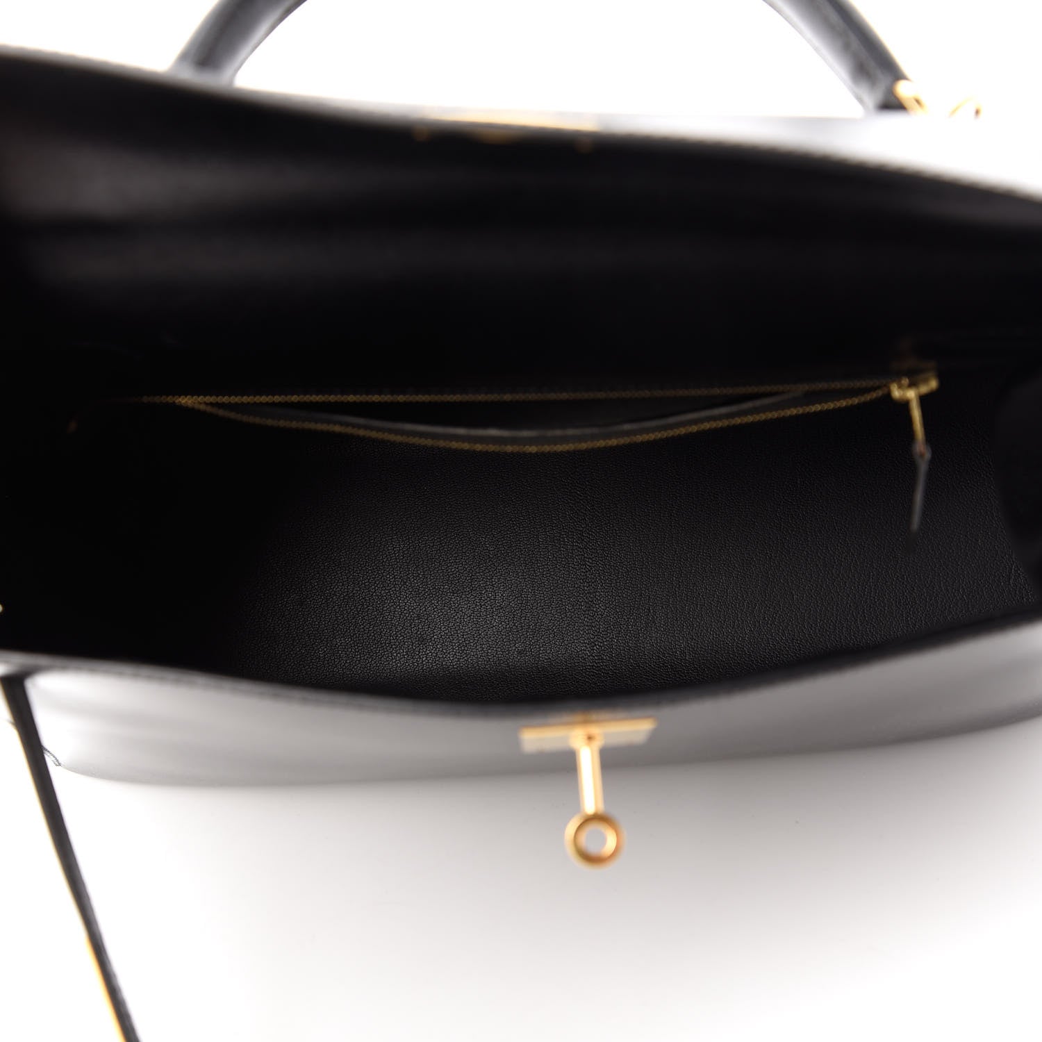 Hermes Box Kelly Sellier 32 Black 5 of 11