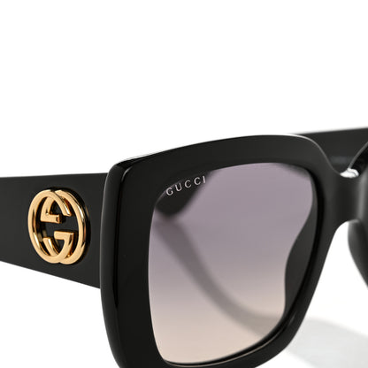 Gucci Acetate Square Frame Sunglasses GG3814S Black 7 of 8