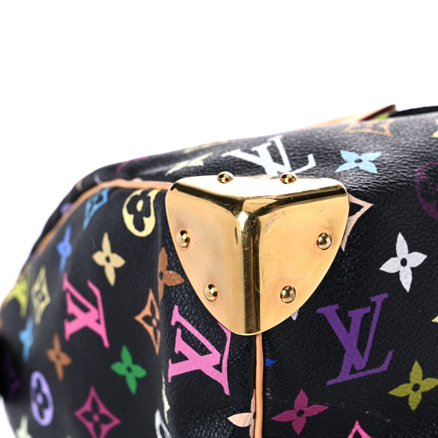 Louis Vuitton Monogram Multicolor Speedy 30 Black 6 of 21