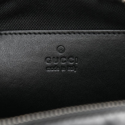 Gucci Calfskin Matelasse Monochrome Small GG Marmont Chain Shoulder Bag Black 6 of 8