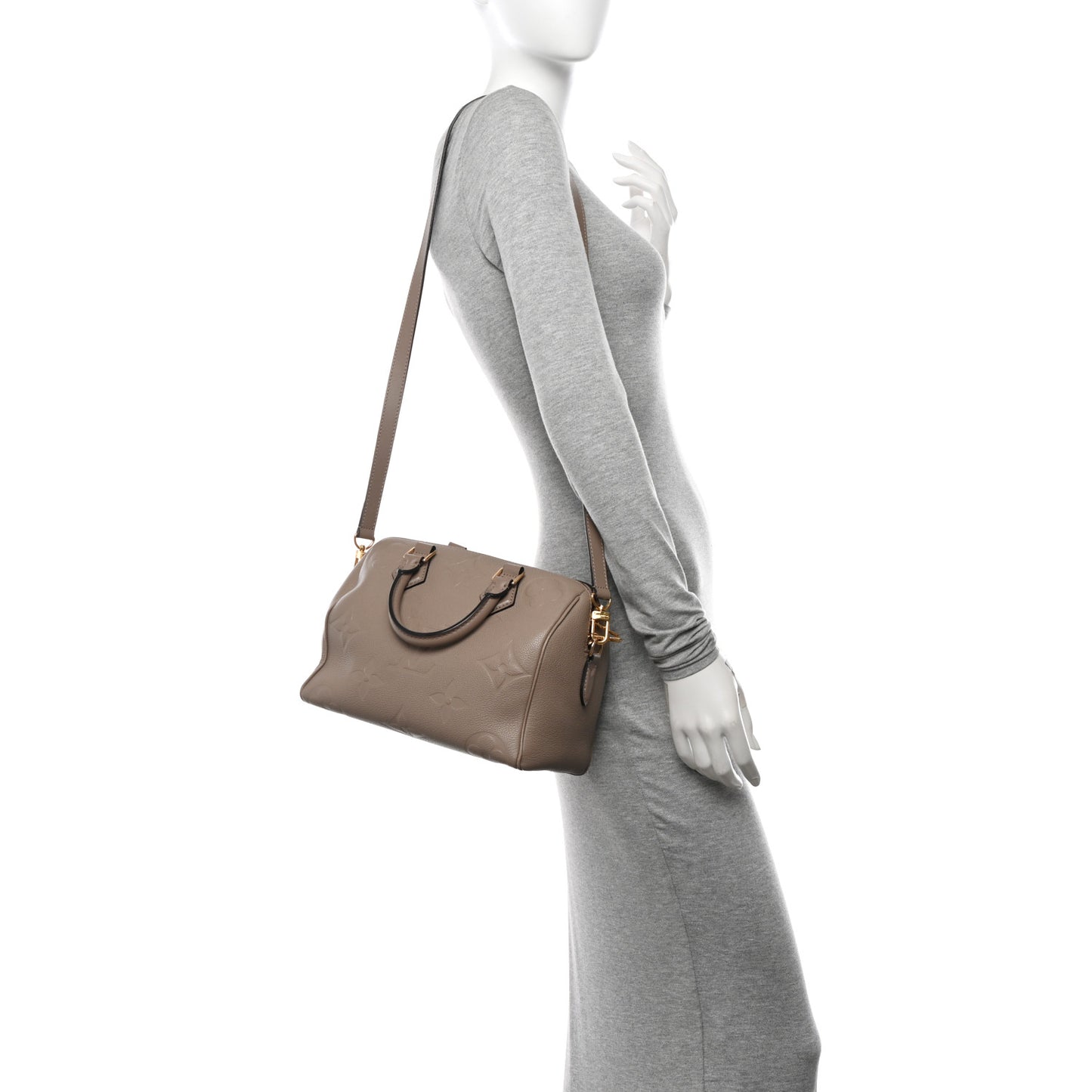 Empreinte Monogram Giant Speedy Bandouliere 25 Tourterelle