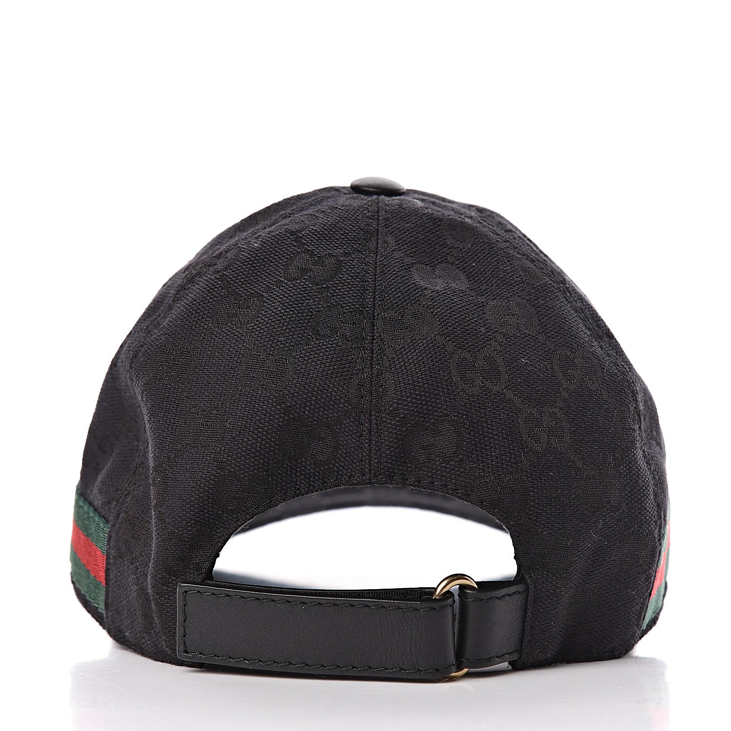 Gucci Monogram Web Baseball Hat XS Black 4 of 7
