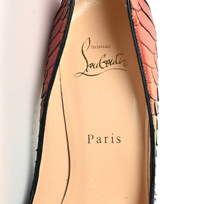Christian Louboutin Metallic Snakekin So Kate 120 Pumps 37.5 Multicolor 7 of 7