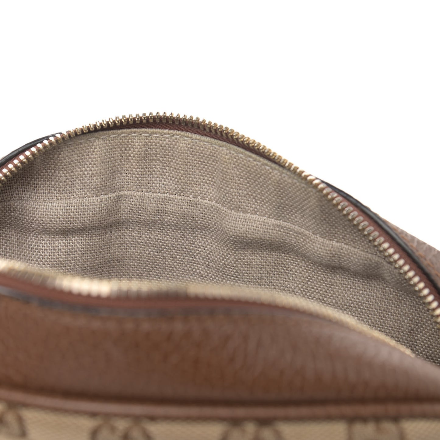 Monogram Mini Bree Messenger Bag Beige Tabacco