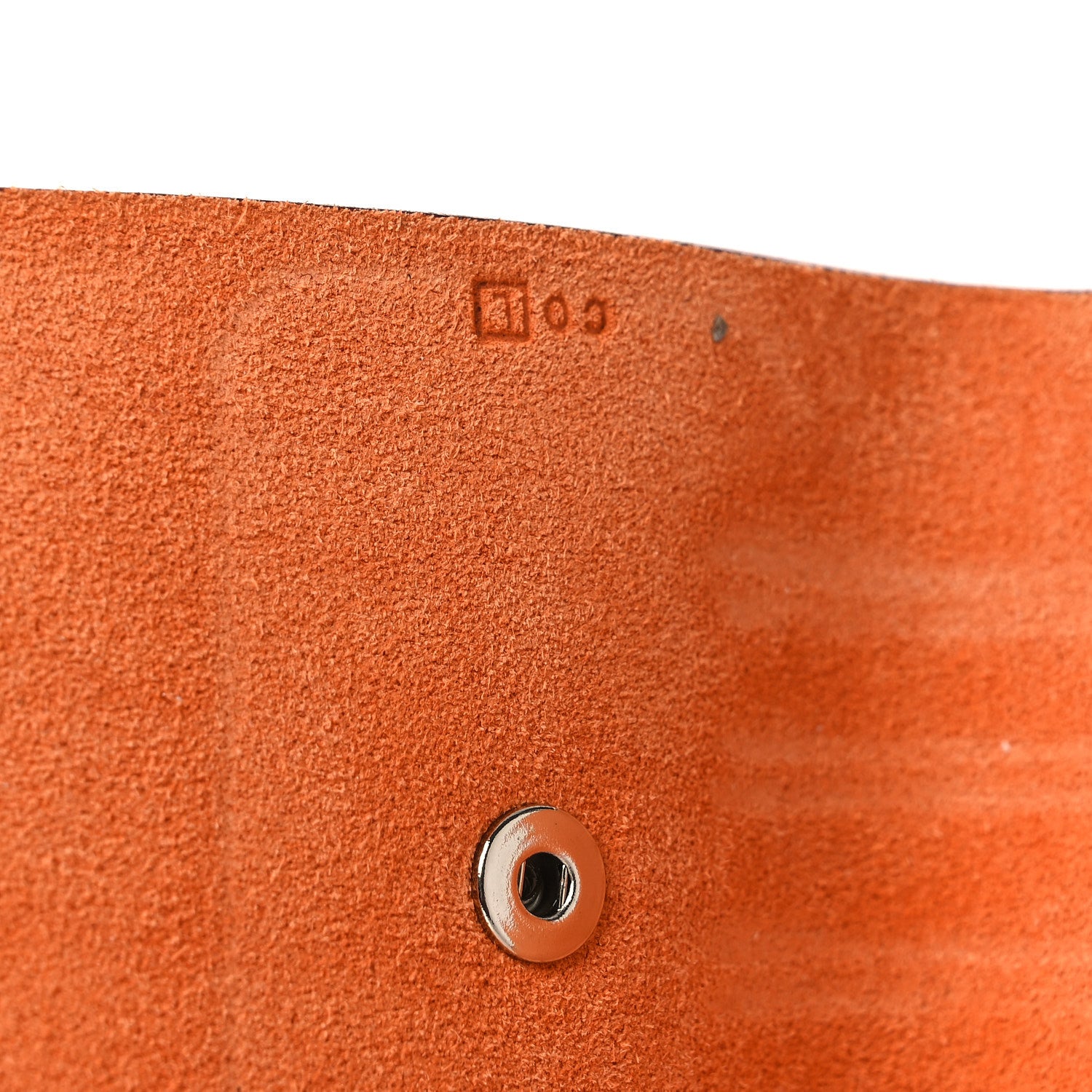 Hermes Togo Ulysse MM Notebook Cover Orange 7 of 7