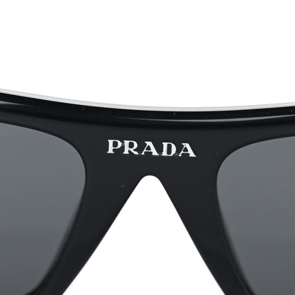 Prada Acetate Sunglasses SPR 20W Black 5 of 8