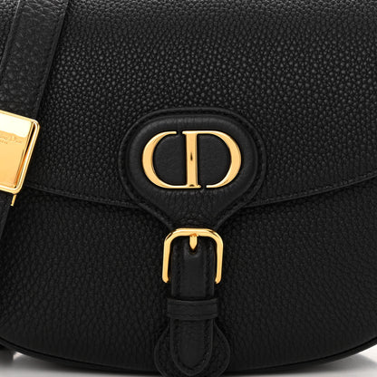 Christian Dior Grained Calfskin Medium Bobby Flap Black 7 of 9