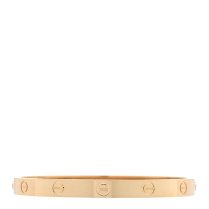 Cartier 18K Yellow Gold LOVE Bracelet 18 2 of 7