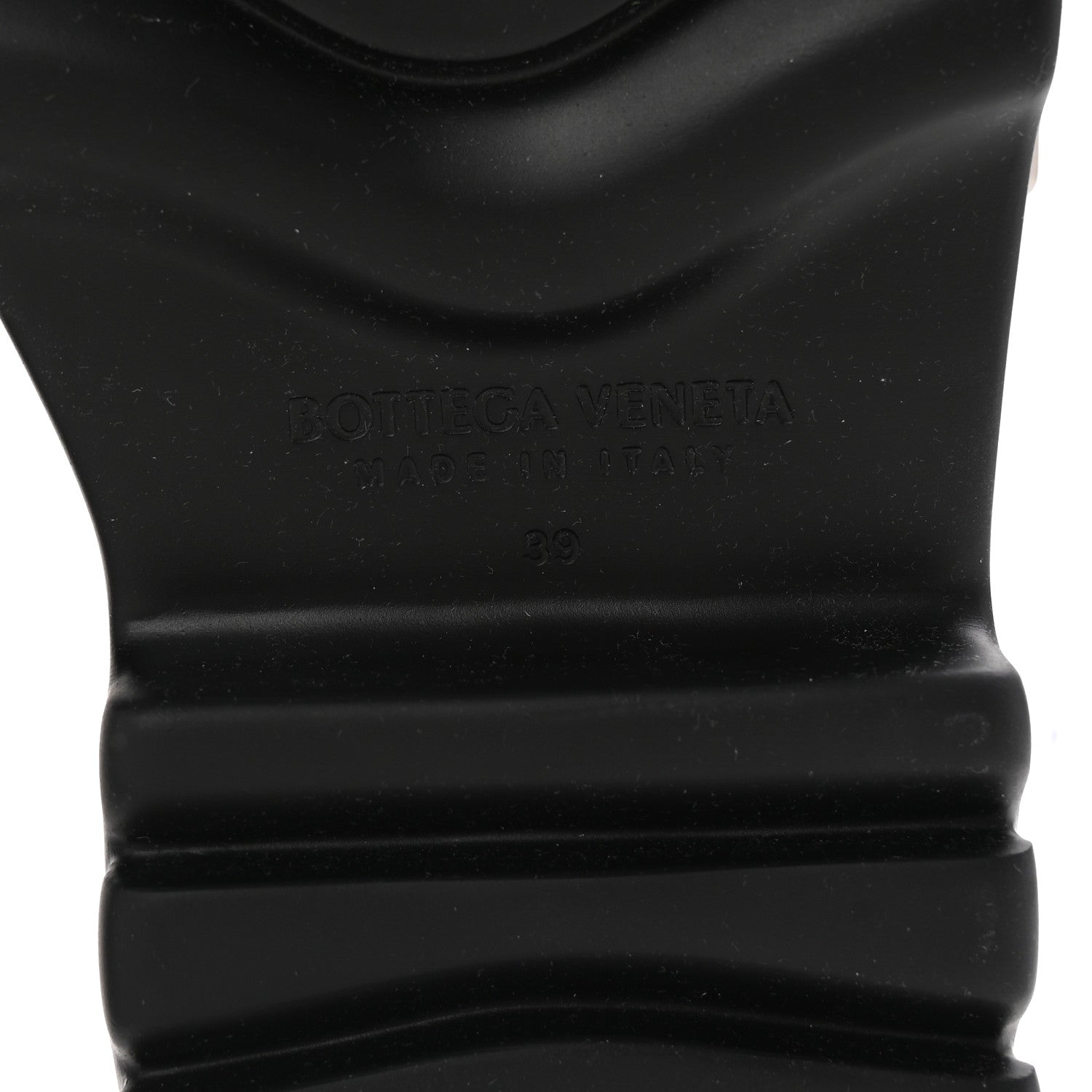 Bottega Veneta Nappa Flash 45mm Flat Sandals 39 Black 1715684