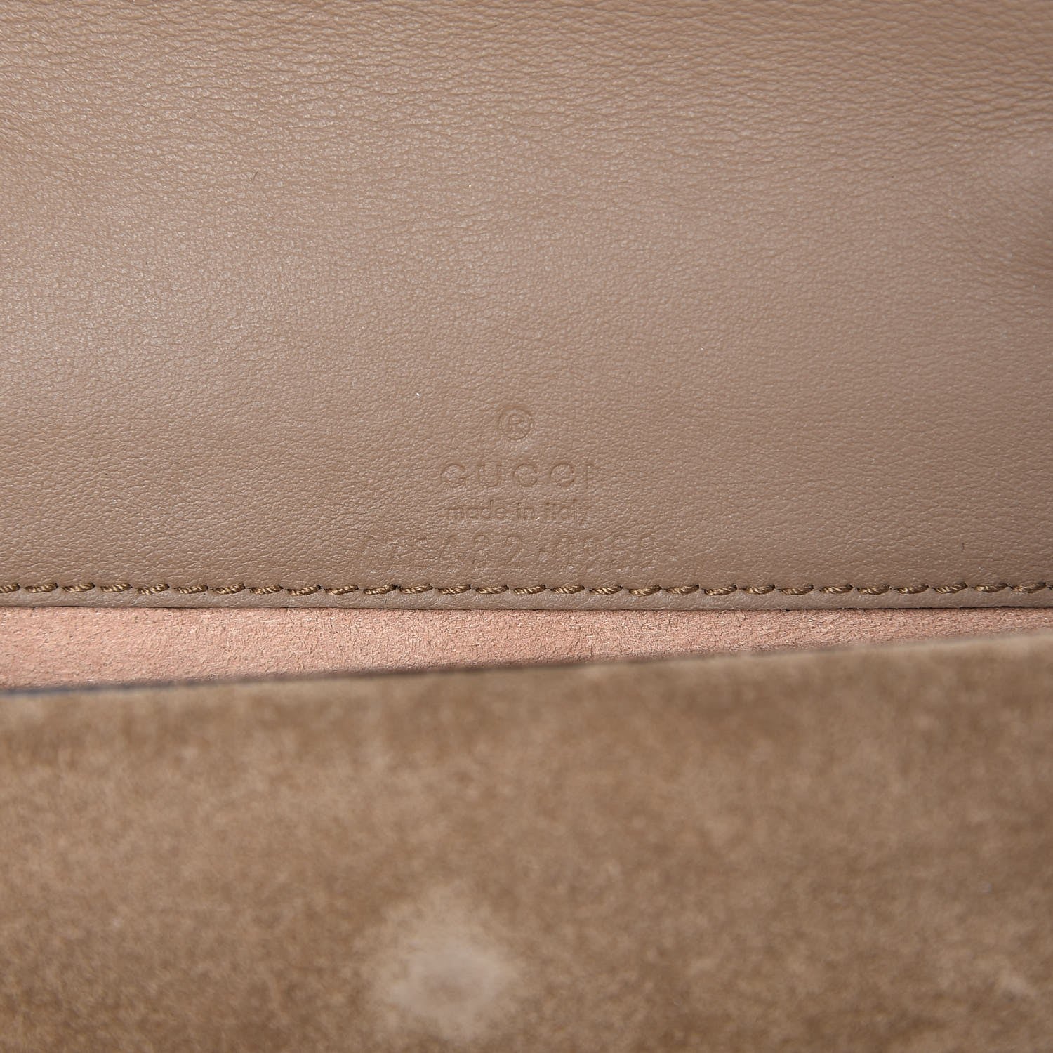 Gucci GG Supreme Monogram Super Mini Dionysus Shoulder Bag Taupe 6 of 8