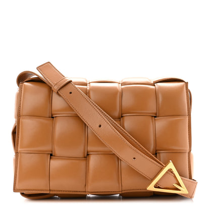 Bottega Veneta Nappa Maxi Intreccio Padded Cassette Crossbody Bag Caramel 1 of 11