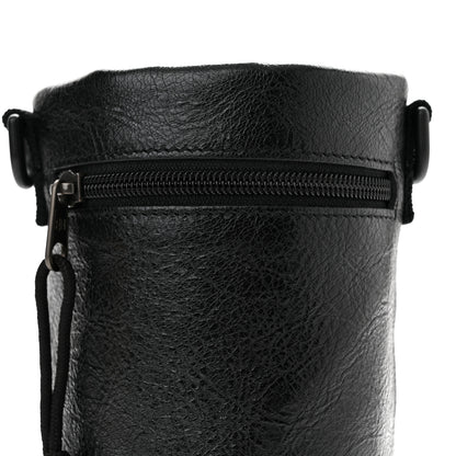 Balenciaga Agneau Explorer Weekend Bottle Holder Black 7 of 9
