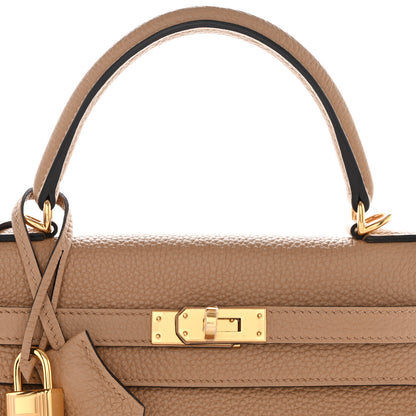 Hermes Togo Kelly Retourne 25 Chai 8 of 11