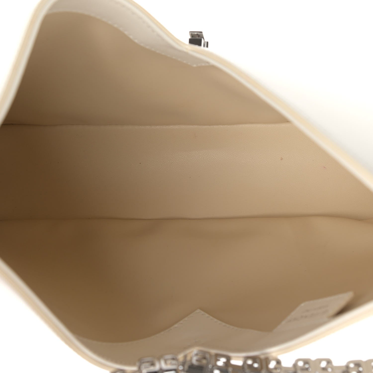 Givenchy Box Calfskin Small Cut Out Shoulder Bag Ivory 5 of 11
