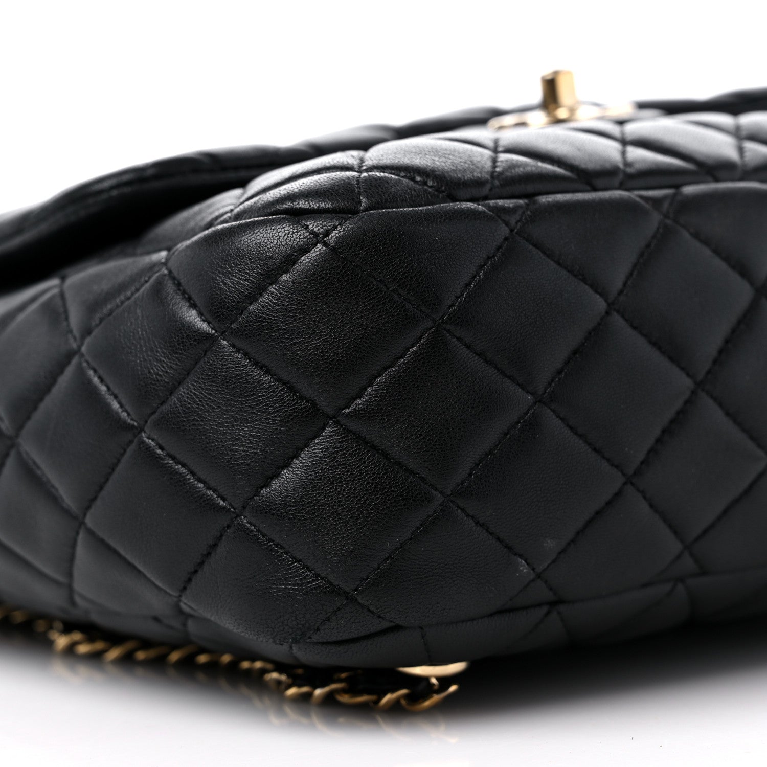 Chanel Lambskin Quilted Large In Seoul Backpack Black 8 of 9