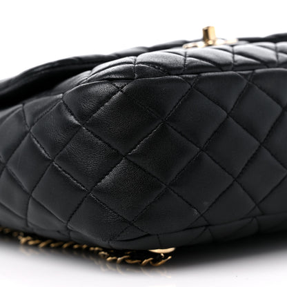 Chanel Lambskin Quilted Large In Seoul Backpack Black 8 of 9