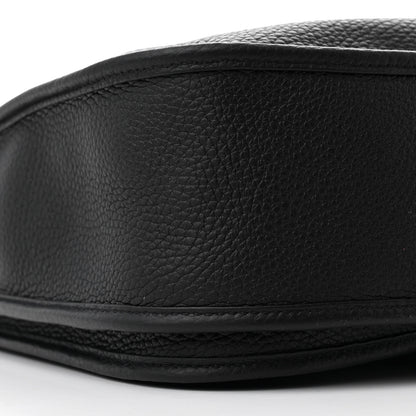 Hermes Taurillon Clemence Evelyne III GM Black 9 of 11