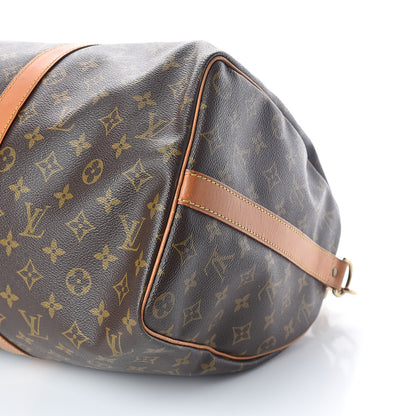 Louis Vuitton Monogram Keepall Bandouliere 45 10 of 20