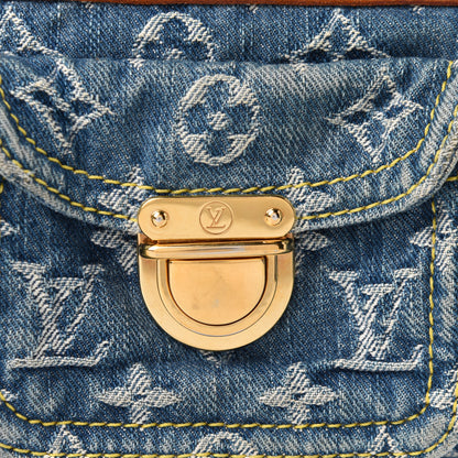 Louis Vuitton Monogram Denim Neo Speedy Blue 9 of 10