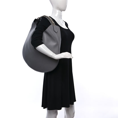 Givenchy Calfskin Medium Infinity Hobo Bag Pearl Grey 2 of 10