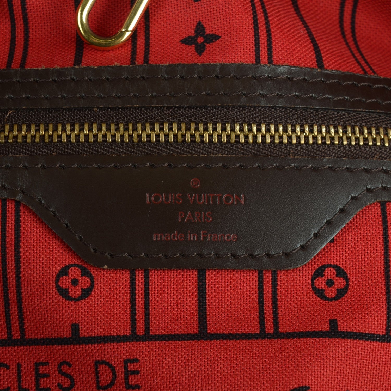 Louis Vuitton Damier Ebene Neverfull MM 5 of 7