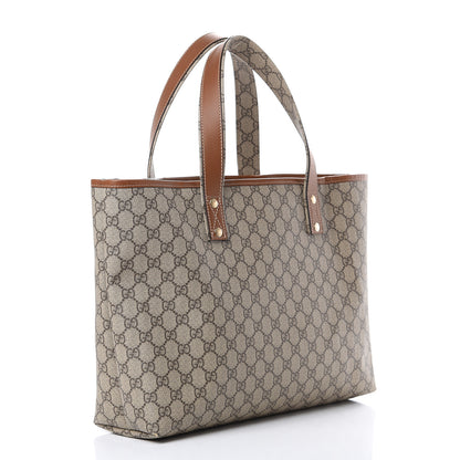 Gucci GG Plus Monogram Medium Signature Web Loop Tote Brown 2 of 13