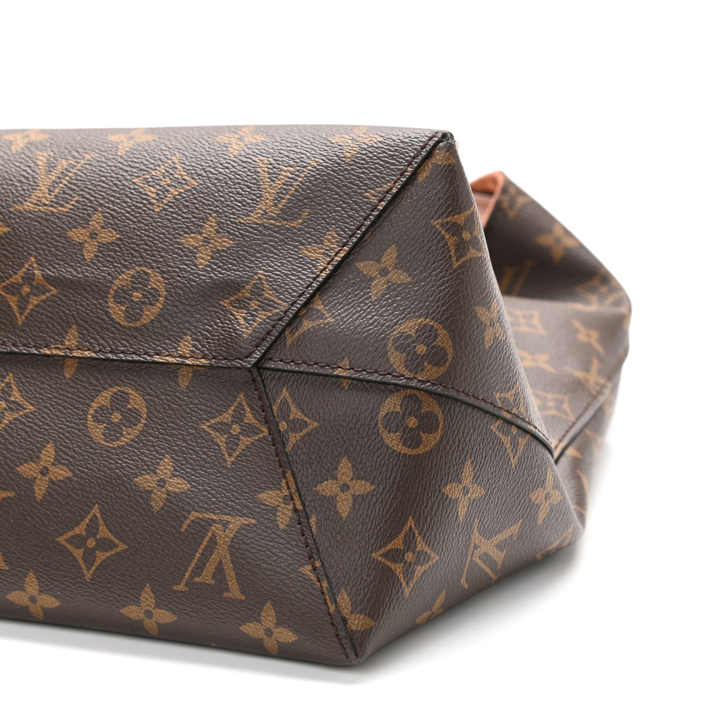 Monogram Flower Hobo Caramel