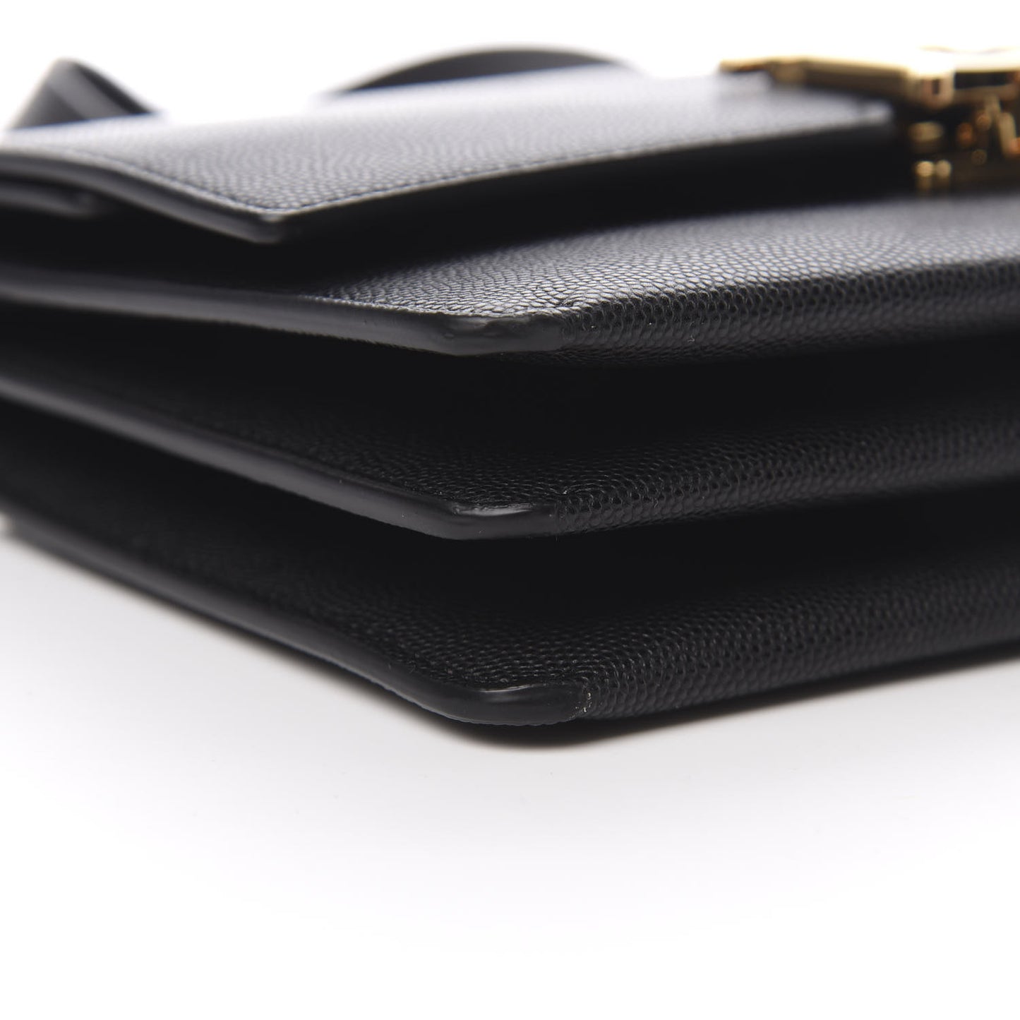 Grained Calfskin Albion TB Bag Black