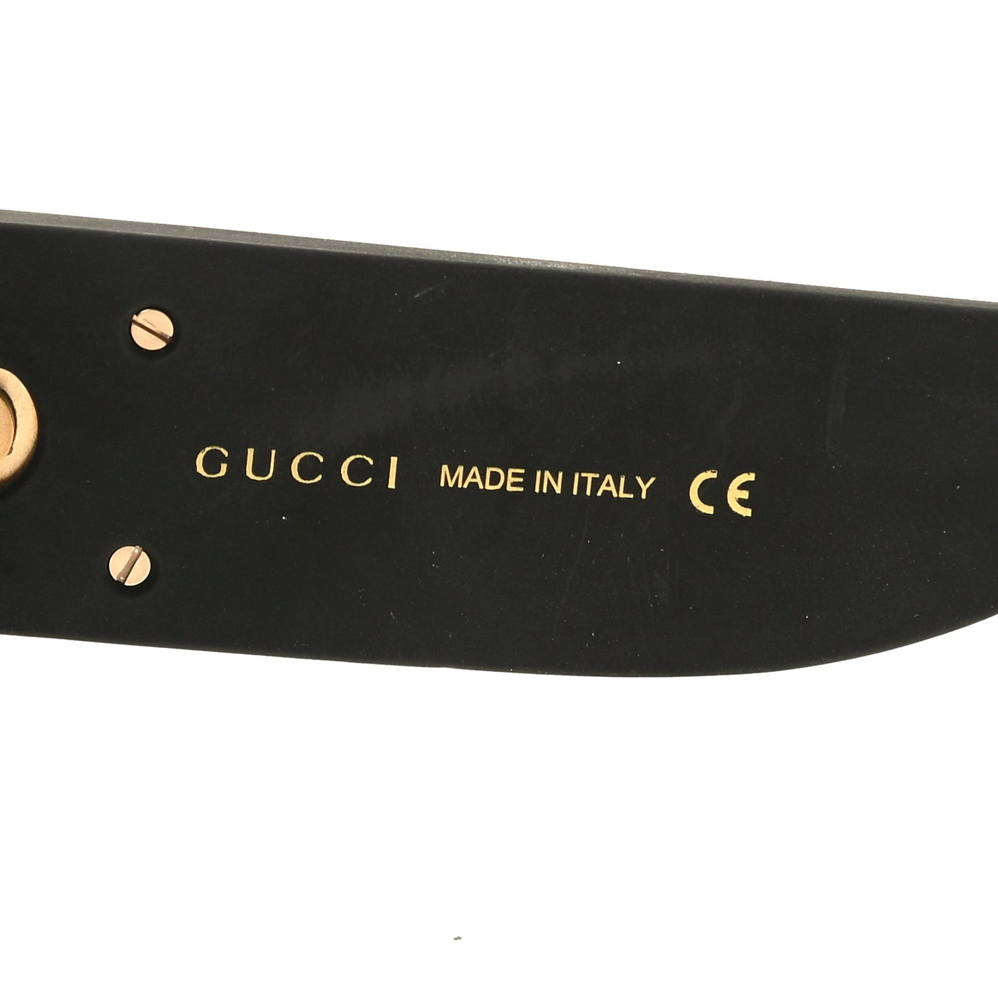 Square Frame Glitter GG0102S Sunglasses Black