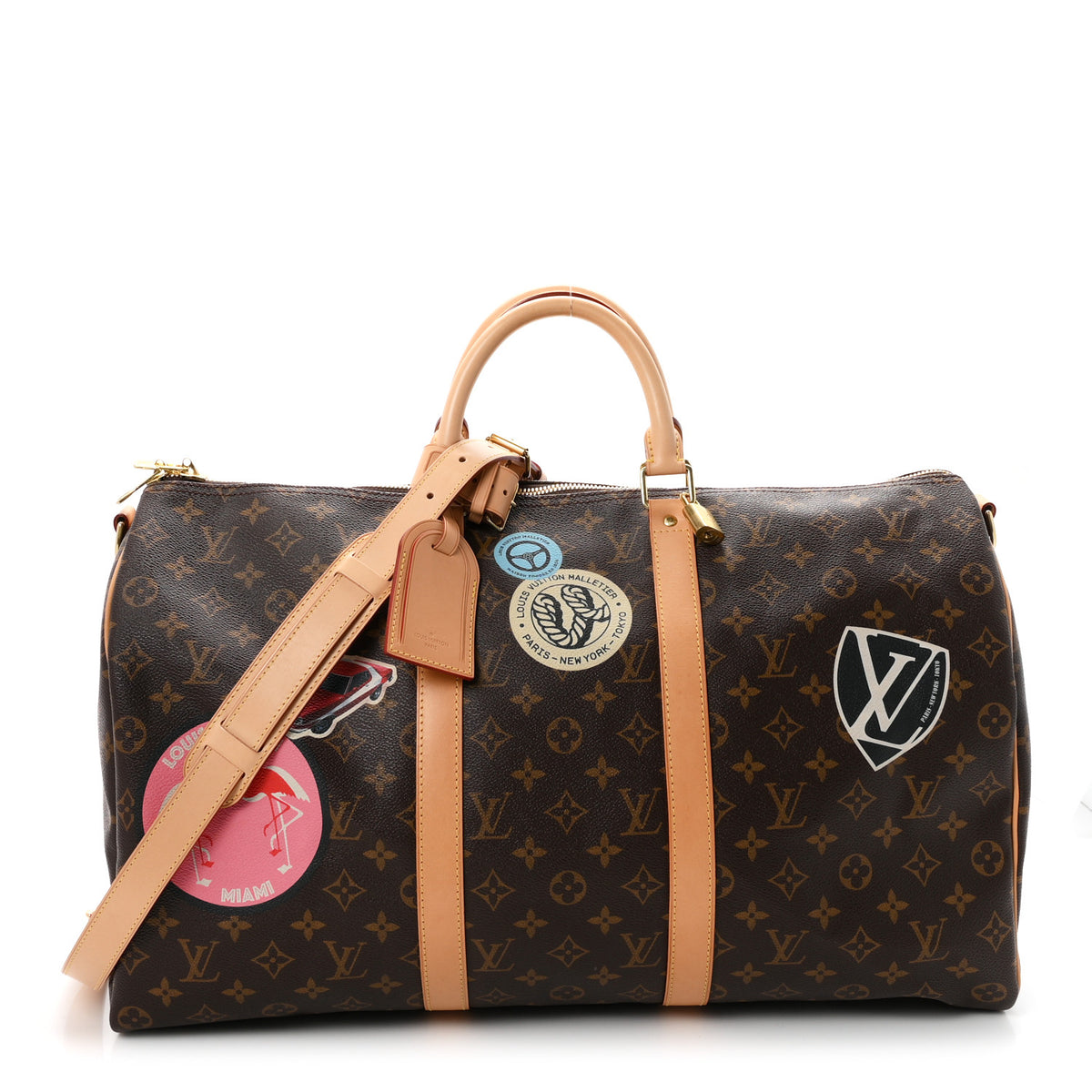 Monogram World Tour Keepall Bandouliere 50