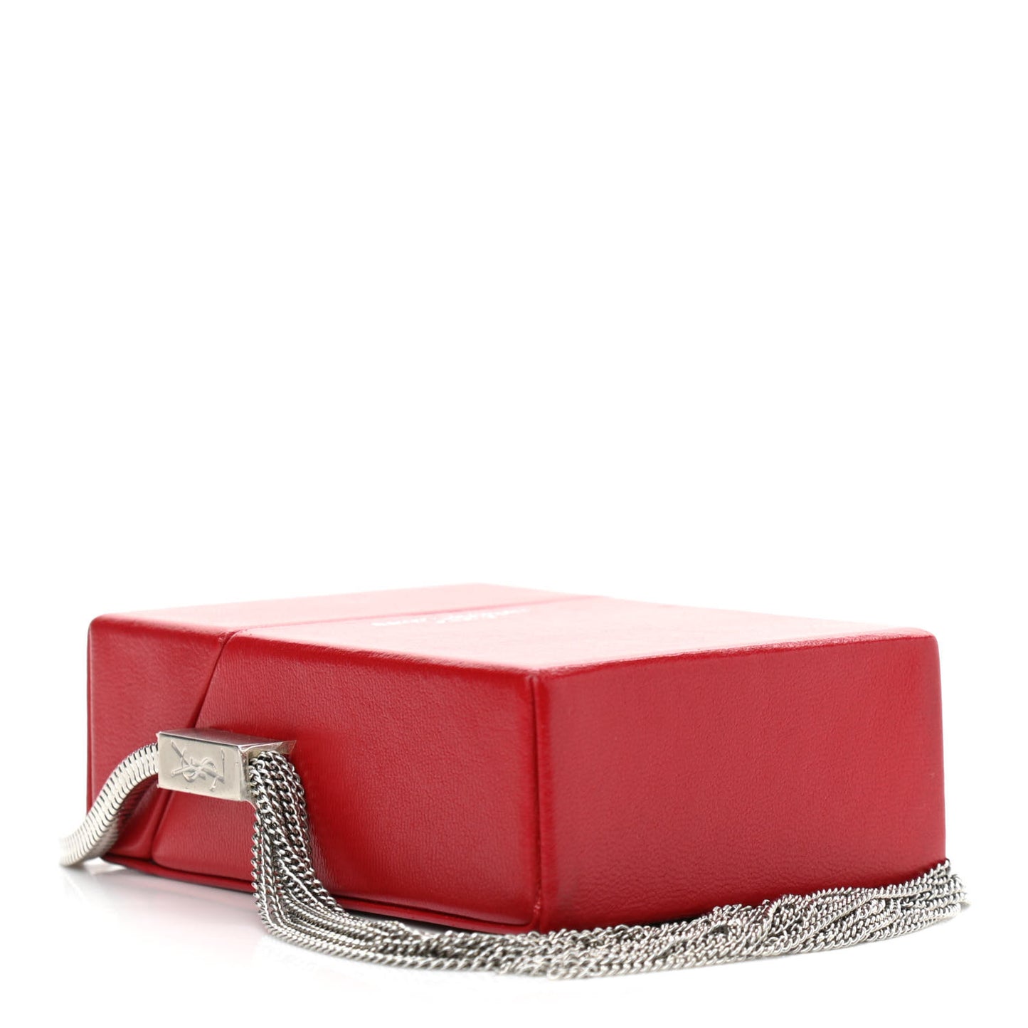 Lambskin Smoking Box Crossbody Rouge Eros