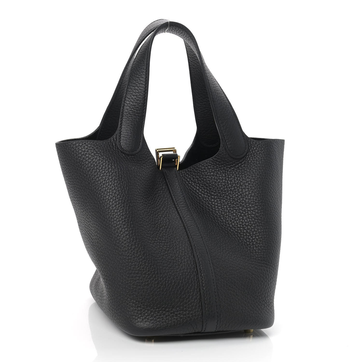Hermes Taurillon Clemence Picotin Lock 18 PM Black 3 of 9