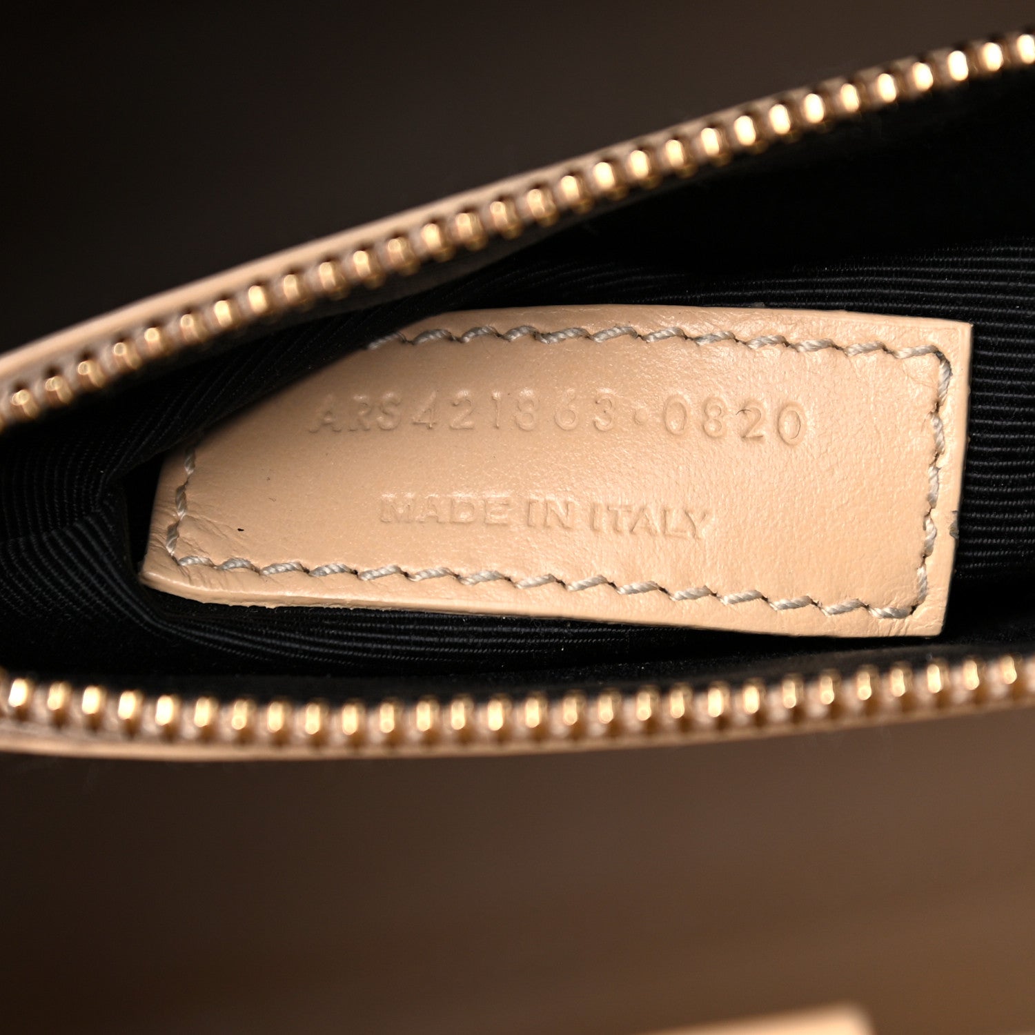Saint Laurent Calfskin Baby Sac de Jour Dark Beige 8 of 24