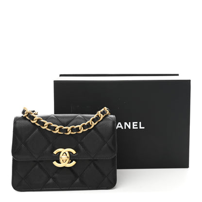 Chanel Shiny Caviar Quilted Small Flap Black 11 of 11