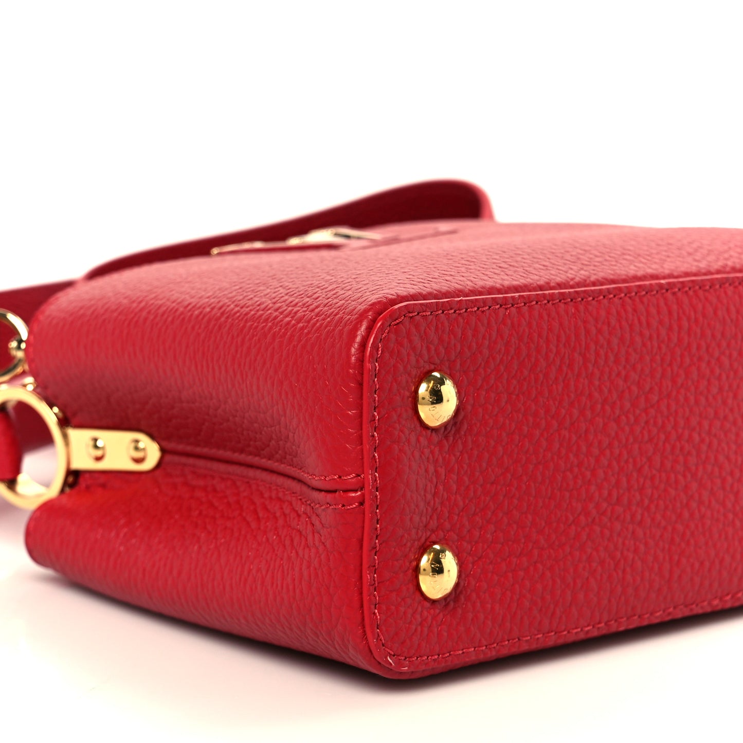 Taurillon Mini Capucines Scarlet