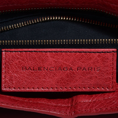 Balenciaga Agneau Giant 12 Rose Gold Hardware City Rouge Coquelicot 7 of 13