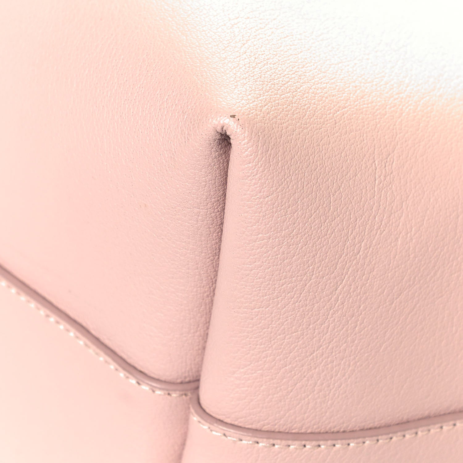 Saint Laurent Calfskin Large Shopping Tote Pale Blush 11 of 14