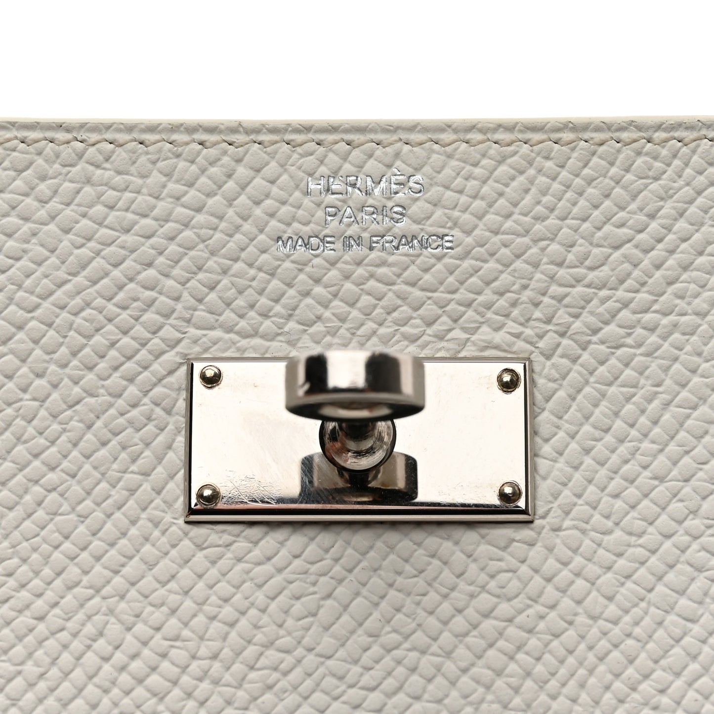 Epsom Kelly Longue Wallet White