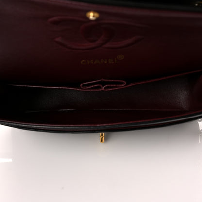 Chanel Lambskin Quilted Medium Double Flap Black 5 of 11