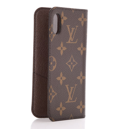 Louis Vuitton Monogram iPhone X Folio Case 3 of 6