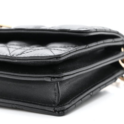 Christian Dior Lambskin Cannage Mini My Dior Bag Black 10 of 10