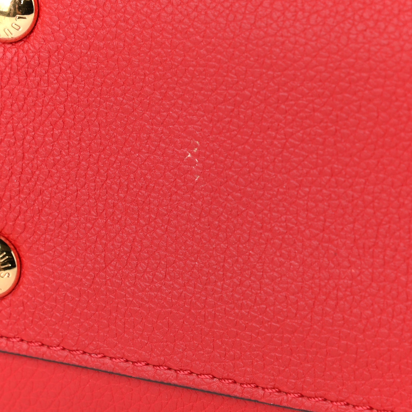 Calfskin Monogram Kimono Tote PM Cherry