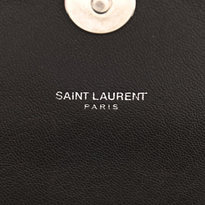 Saint Laurent Sheepskin Tri-quilt Monogram Large College Satchel Black 9 of 20