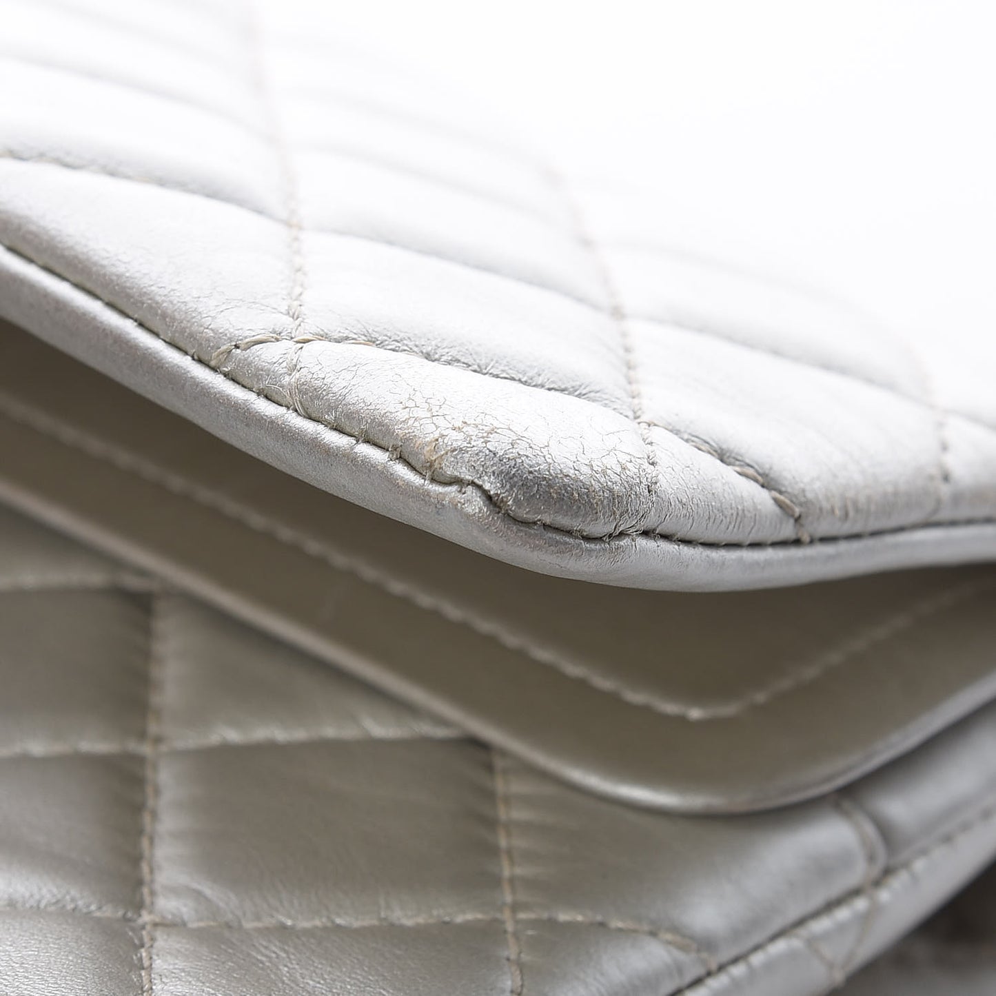 Metallic Lambskin Quilted 2.55 Reissue 226 Flap Pale Gold